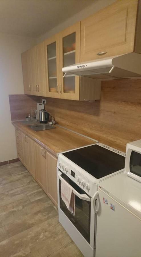 Business Apartman Zamberk Bagian luar foto