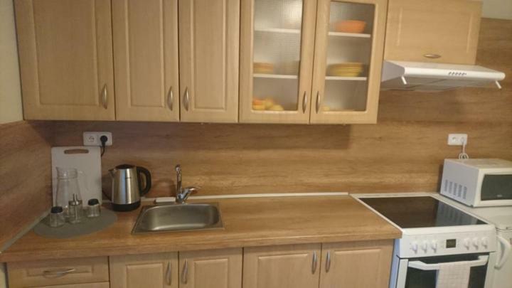 Business Apartman Zamberk Bagian luar foto